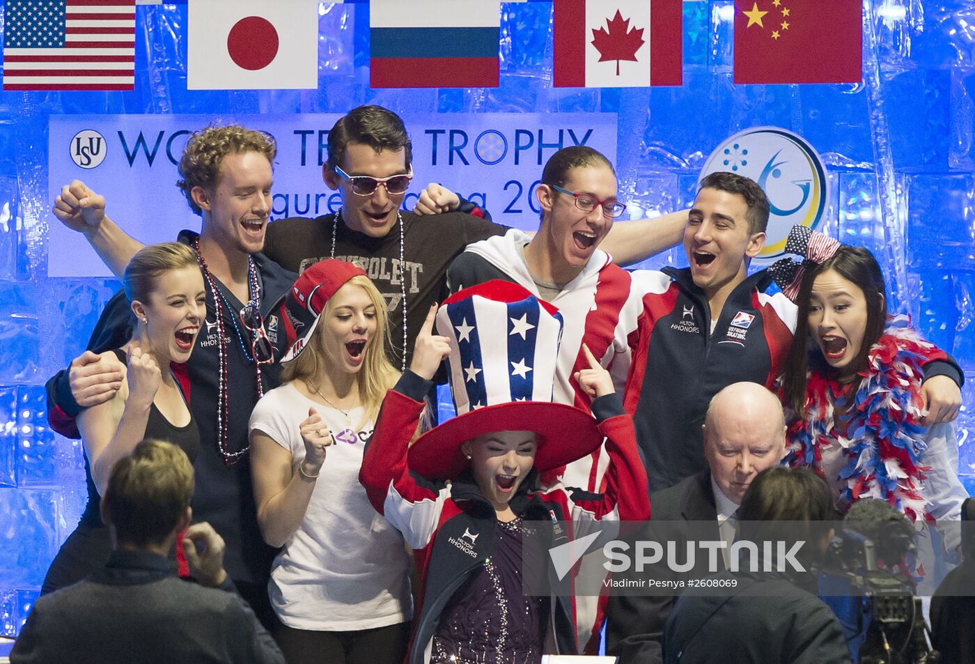 ISU World Team Trophy winners awarded in Tokyo