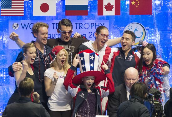 ISU World Team Trophy winners awarded in Tokyo