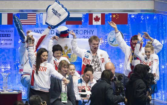 ISU World Team Trophy winners awarded in Tokyo