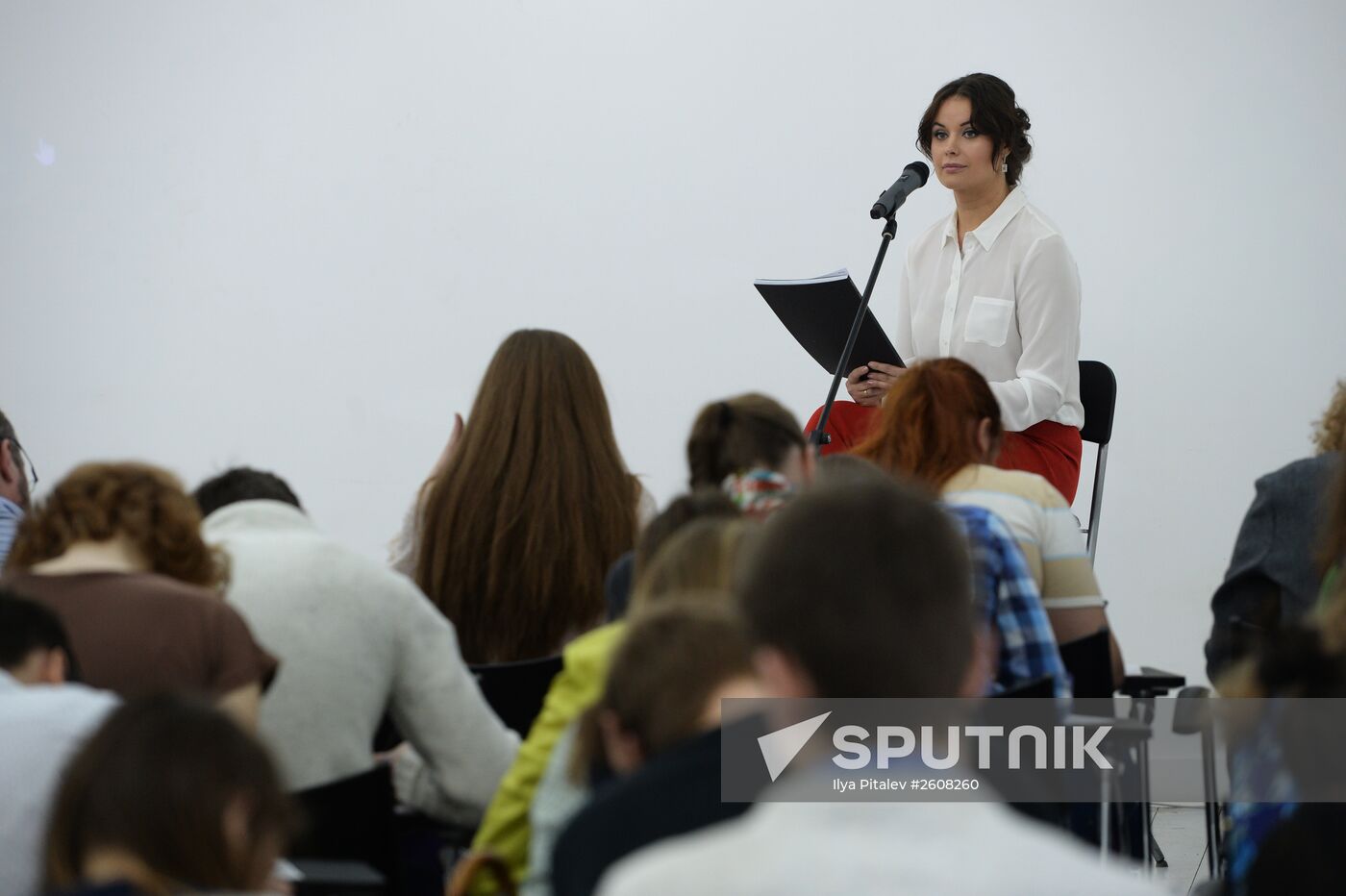 Total Dictation 2015 internation literacy event in Moscow