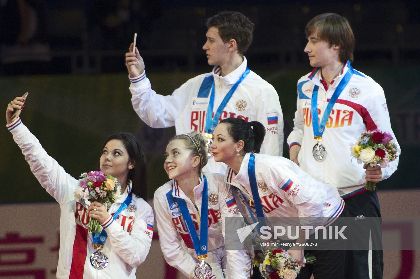 ISU World Team Trophy of Figure Skating 2015. Ladies. Free skating