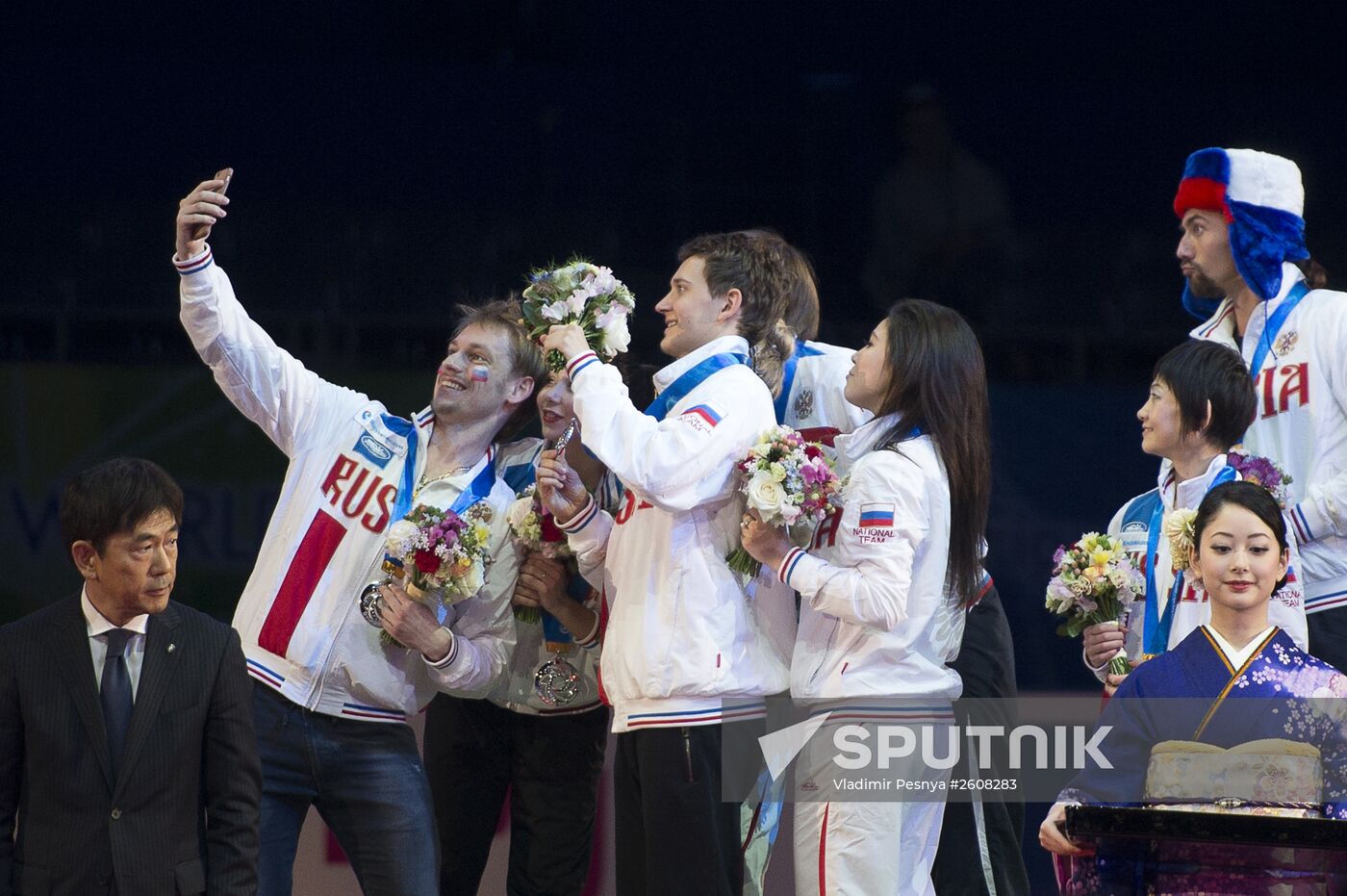 ISU World Team Trophy of Figure Skating 2015. Ladies. Free skating