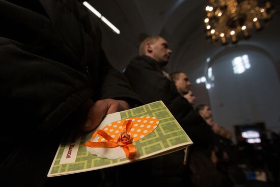 Easter festival held for prisoners in St. Petersburg