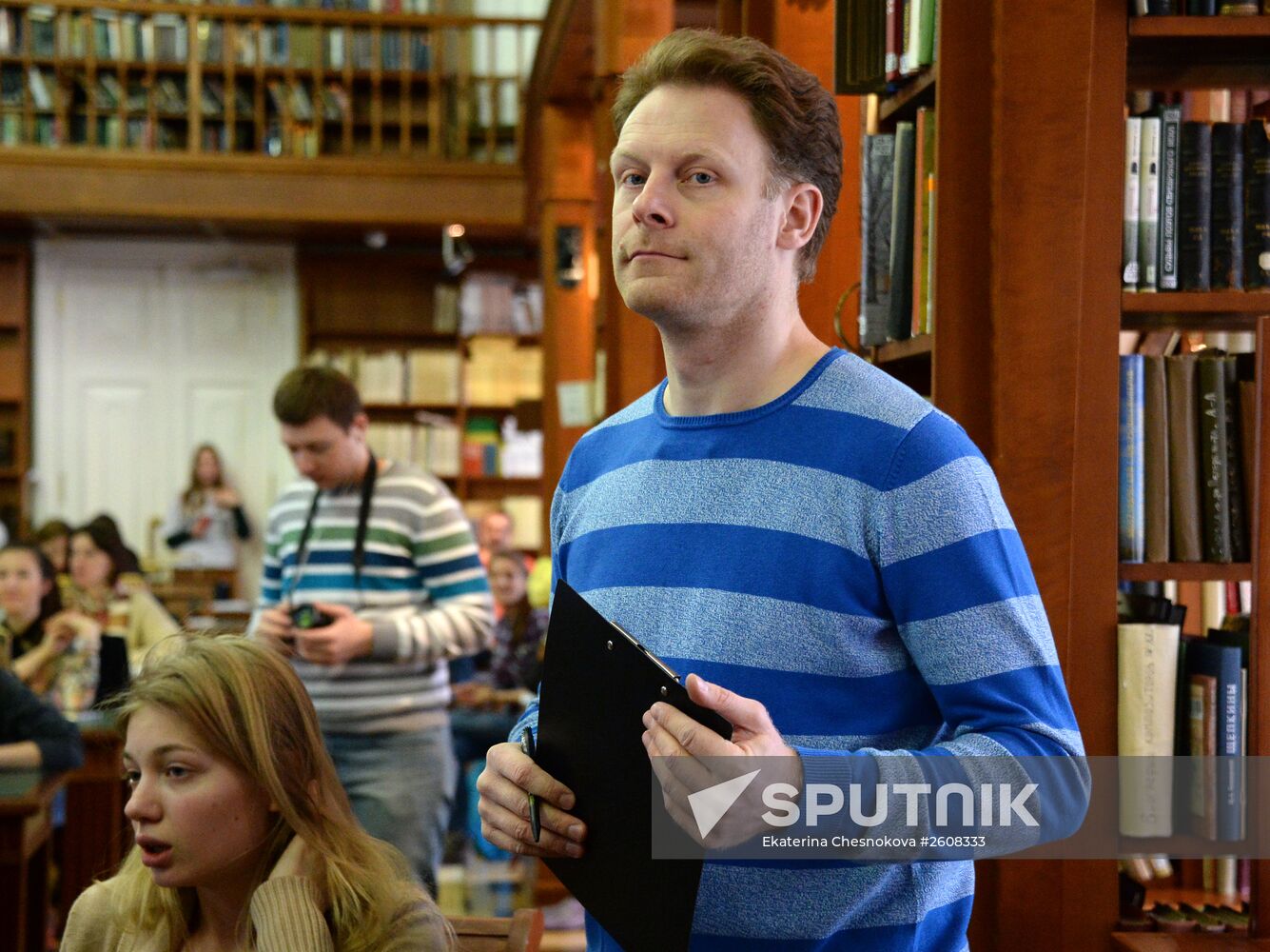 Total Dictation 2015 international literacy event in Moscow