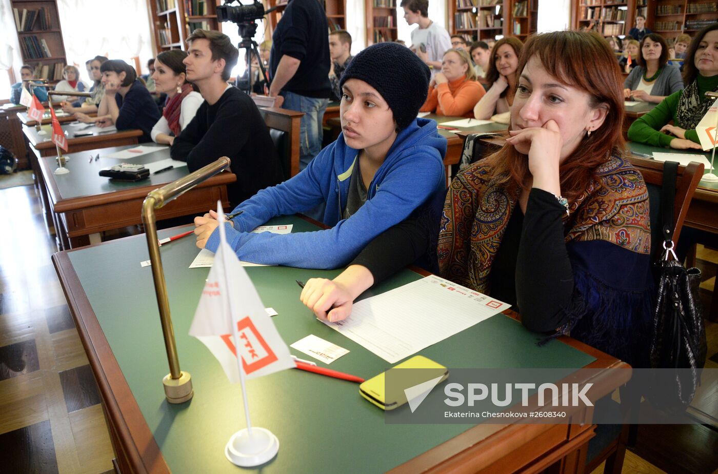 Total Dictation 2015 international literacy event in Moscow