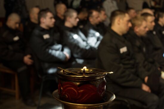 Easter festival held for prisoners in St. Petersburg