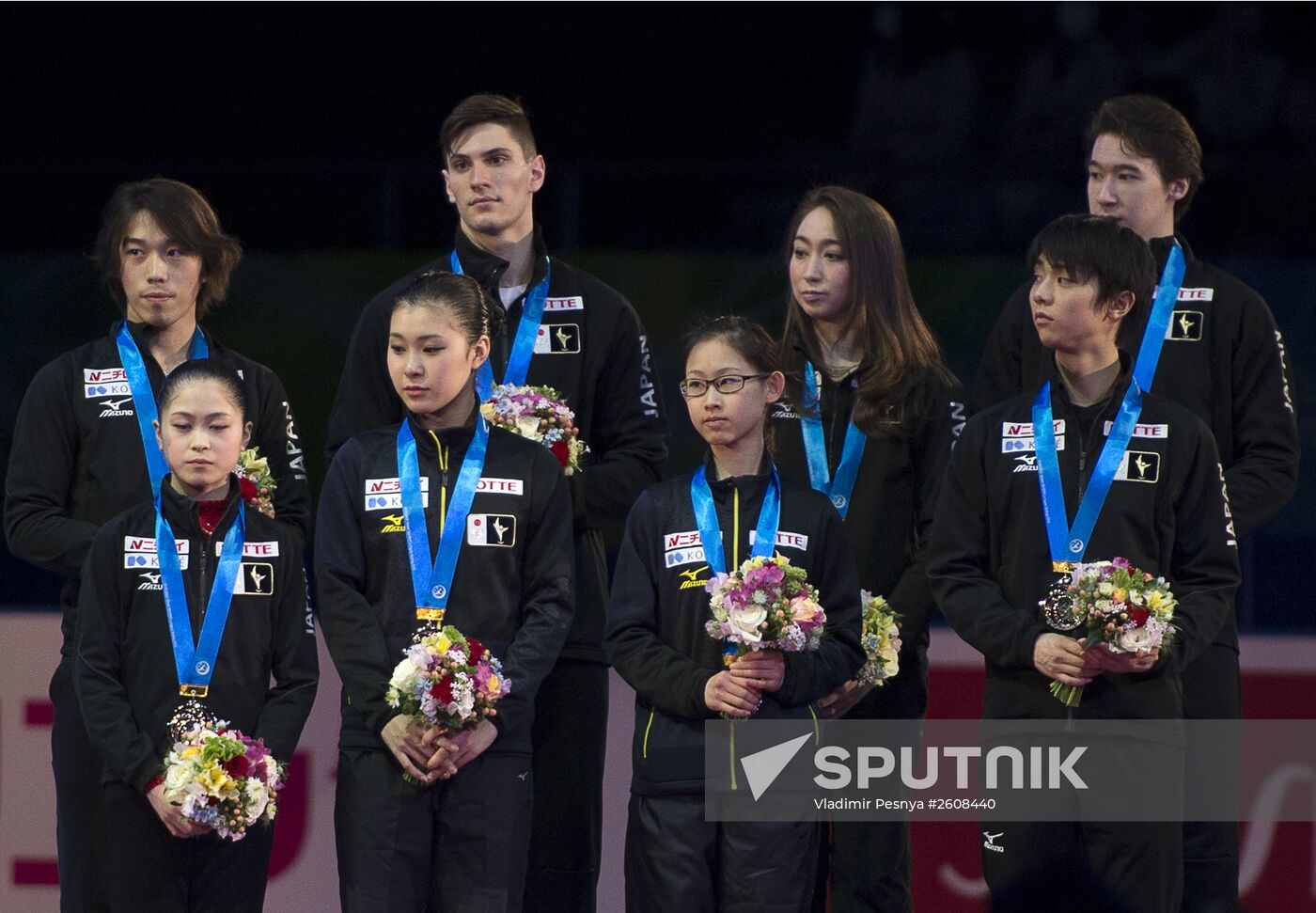ISU World Team Trophy winners awarded in Tokyo