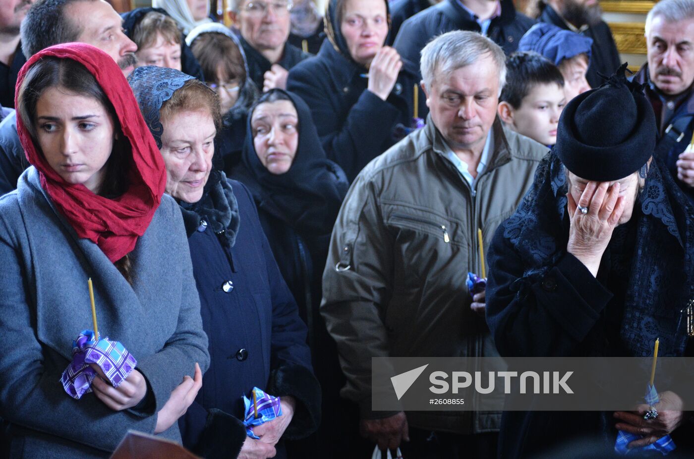 Journalist Oles Buzina's funeral in Kiev