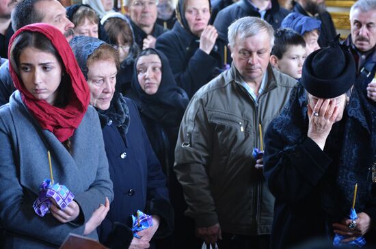 Journalist Oles Buzina's funeral in Kiev