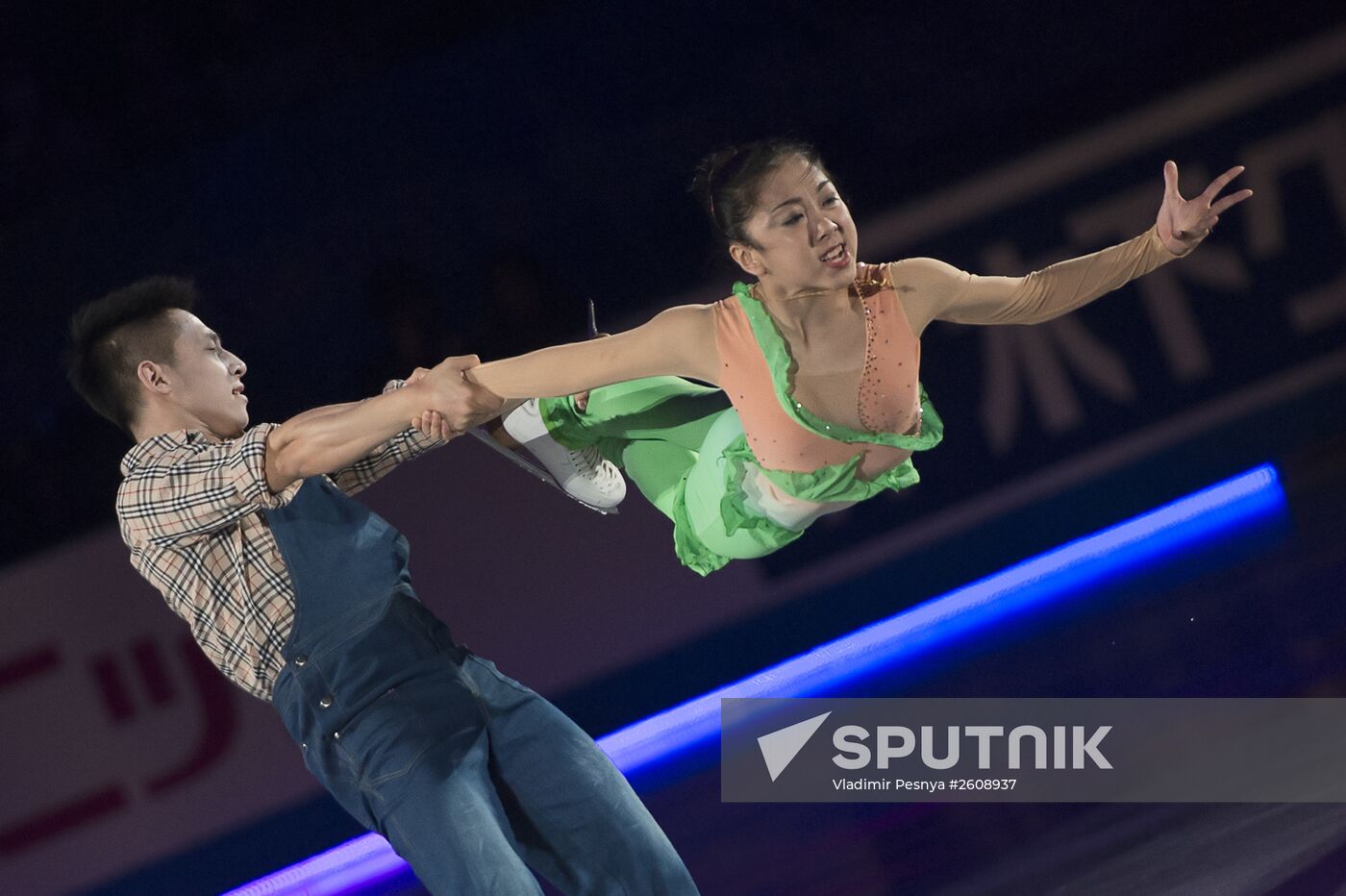 Figure skating. World Team Trophy. Exhibition gala
