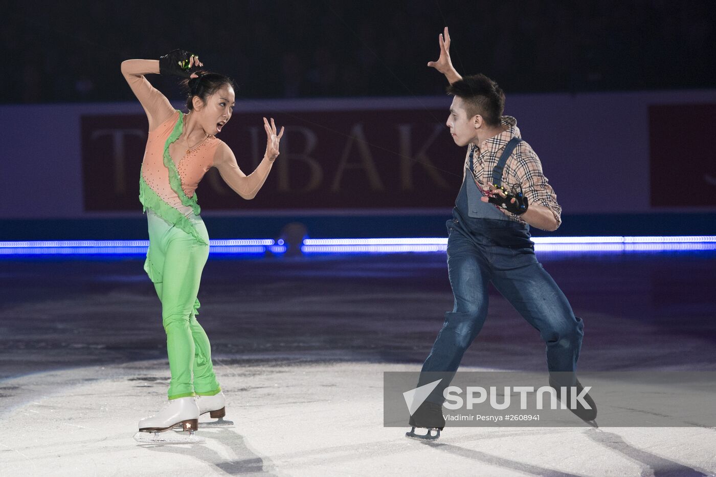 Figure skating. World Team Trophy. Exhibition gala