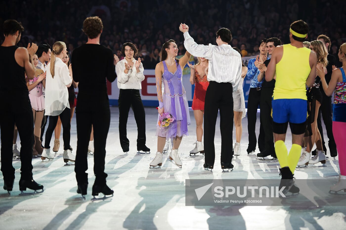 Figure skating. World Team Trophy. Exhibition gala