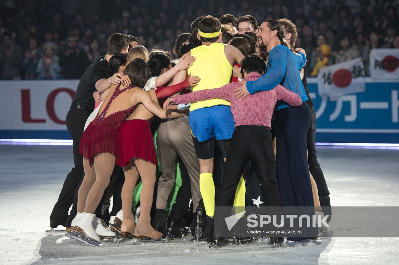 Figure skating. World Team Trophy. Exhibition gala