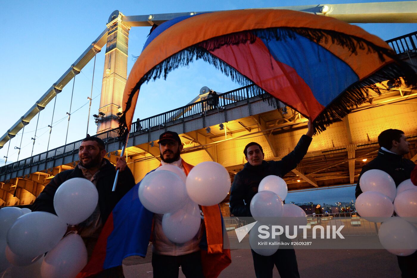 Memorial campaign for victims of Armenian Genocide in Ottoman Empire