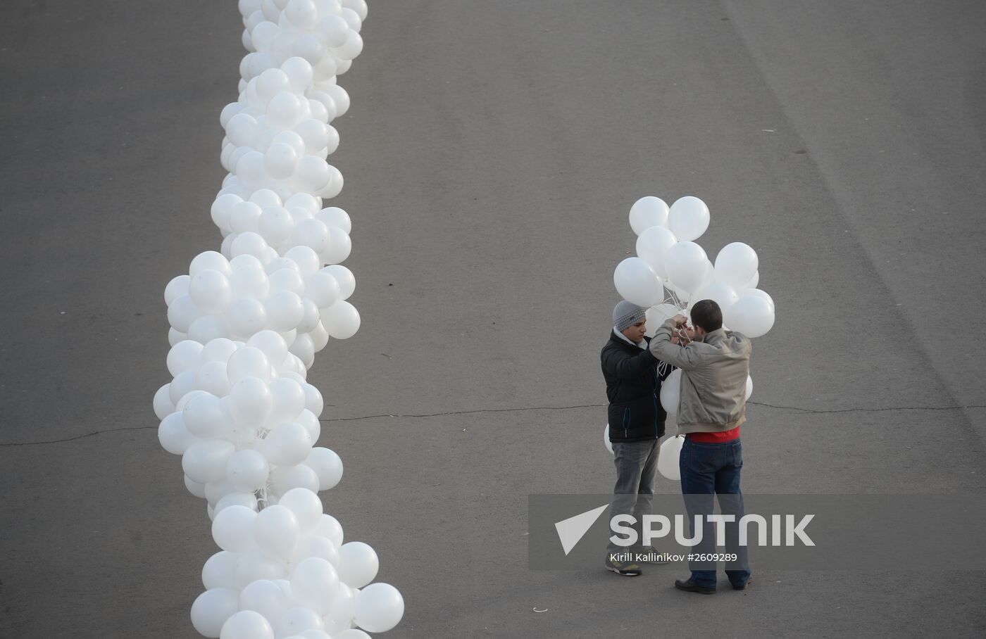 Memorial campaign for victims of Armenian Genocide in Ottoman Empire
