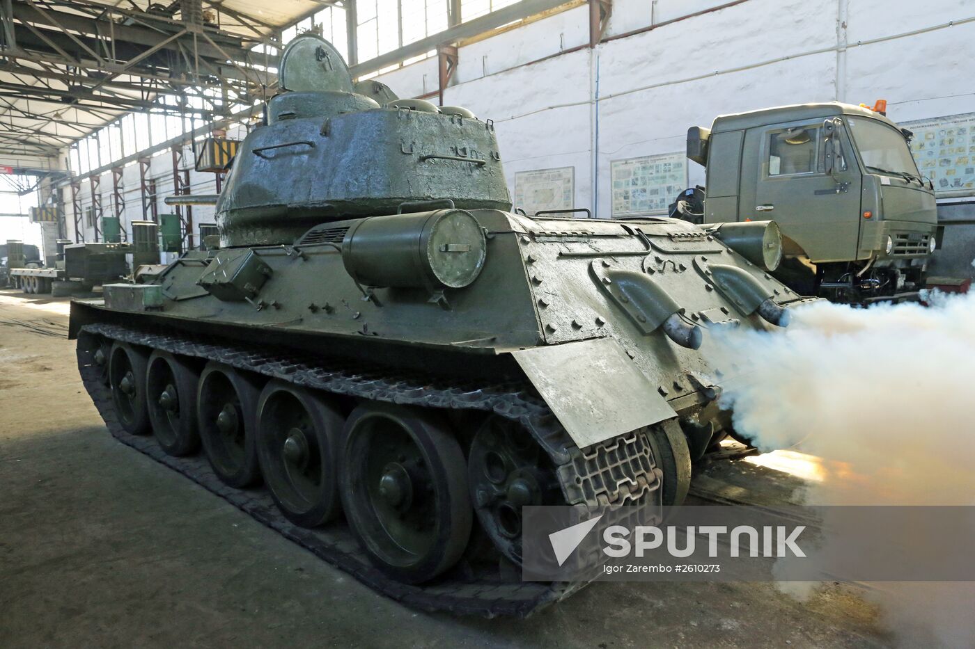 T-34 tank that stormed Königsberg restored for Victory Day