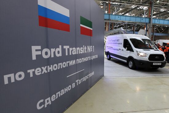 Ford Transit launched into production