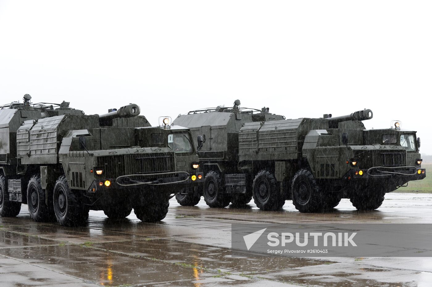 Victory parade rehearsal in Rostov Region