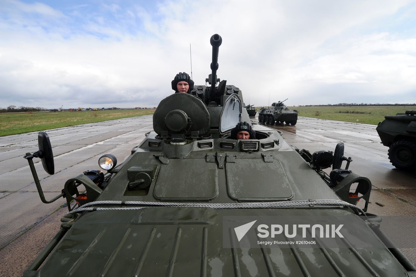 Victory parade rehearsal in Rostov Region