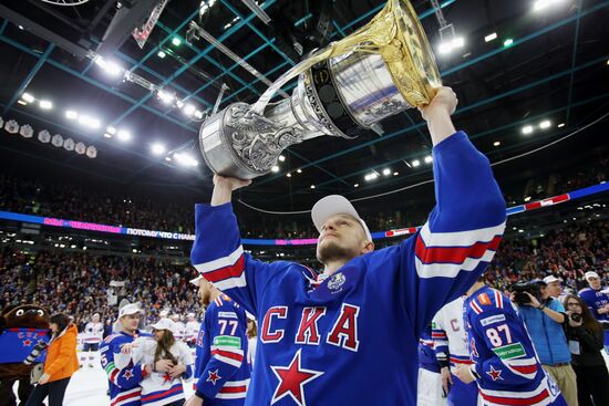 SKA celebrates victory in Gagarin Cup