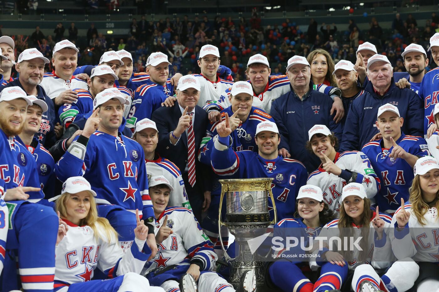 SKA celebrates victory in Gagarin Cup
