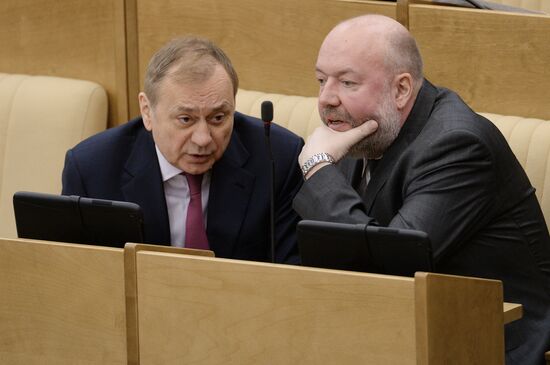 State Duma plenary session