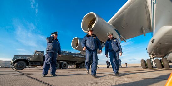 Fighting forest fires in Buryatia