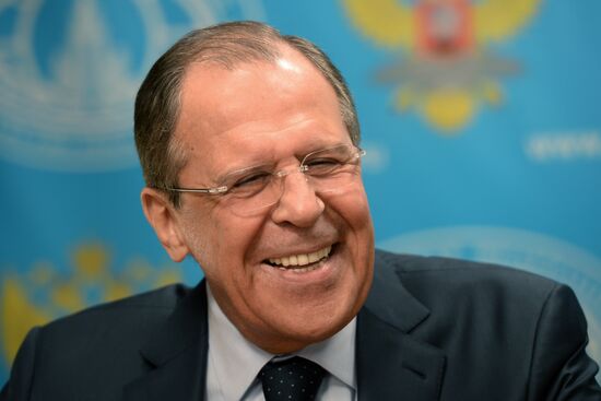 Foreign Minister Sergey Lavrov gives interview to Ekho Moskvy, Govorit Moskva