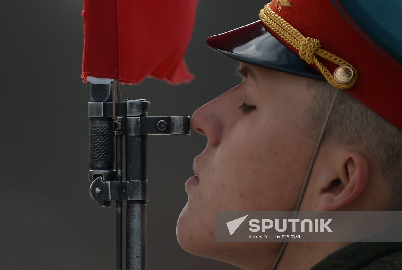 Joint training of soldier formations and mechanized units for Victory Parade