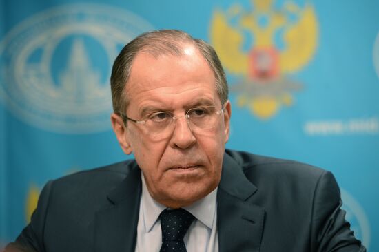 Foreign Minister Sergey Lavrov gives interview to Ekho Moskvy, Govorit Moskva