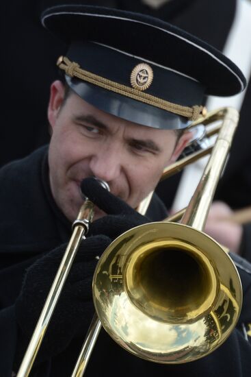 Joint training of soldier formations and mechanized units for Victory Parade