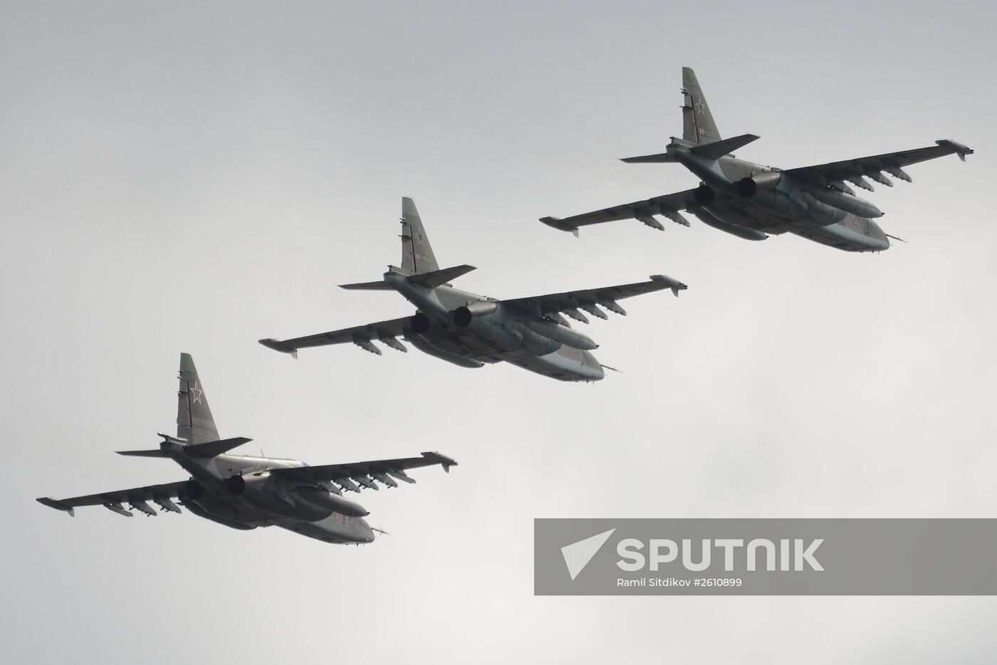Joint training of soldier formations and mechanized units for Victory Parade