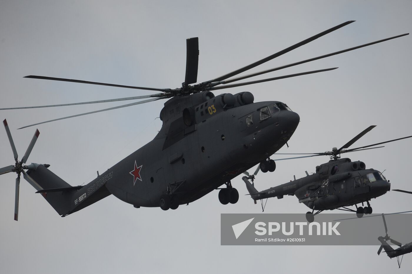 Joint training of soldier formations and mechanized units for Victory Parade