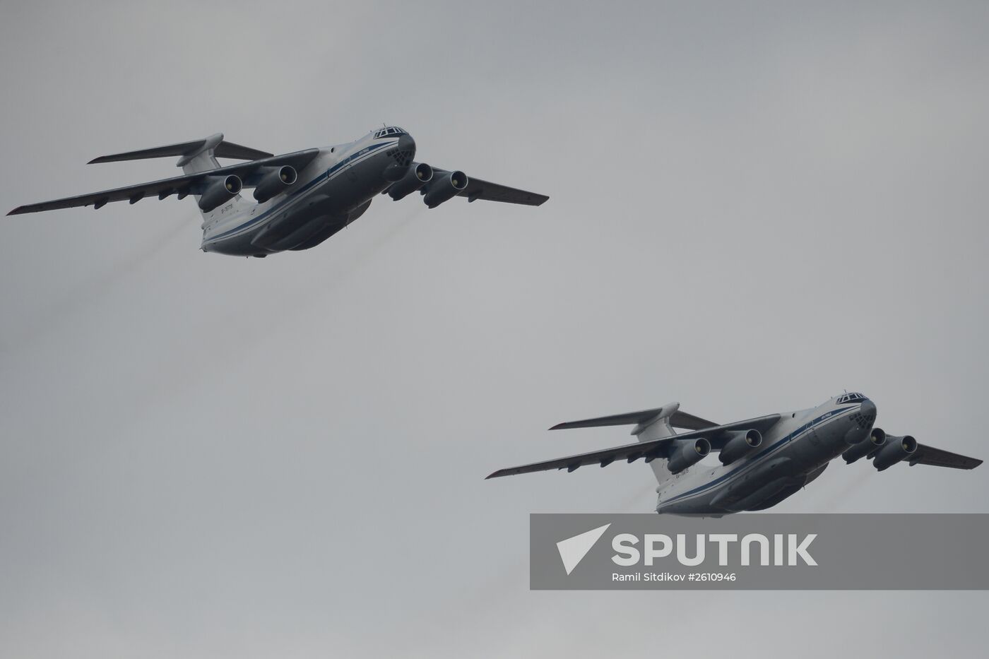 Joint training of soldier formations and mechanized units for Victory Parade