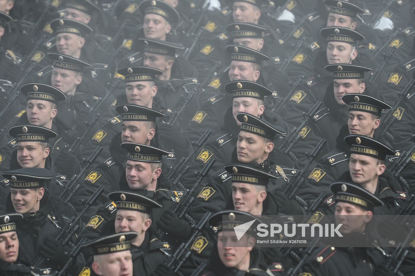 Joint training of soldier formations and mechanized units for Victory Parade