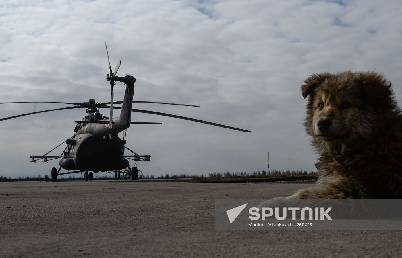 Preparations for air show as part of Victory Day Parade