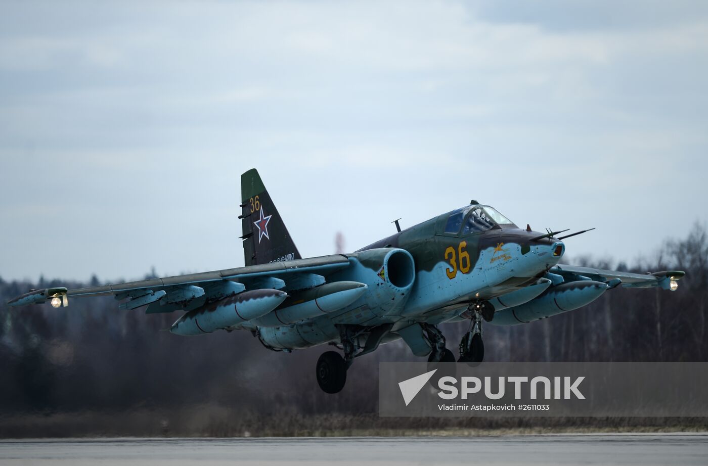 Preparations for air show as part of Victory Day Parade