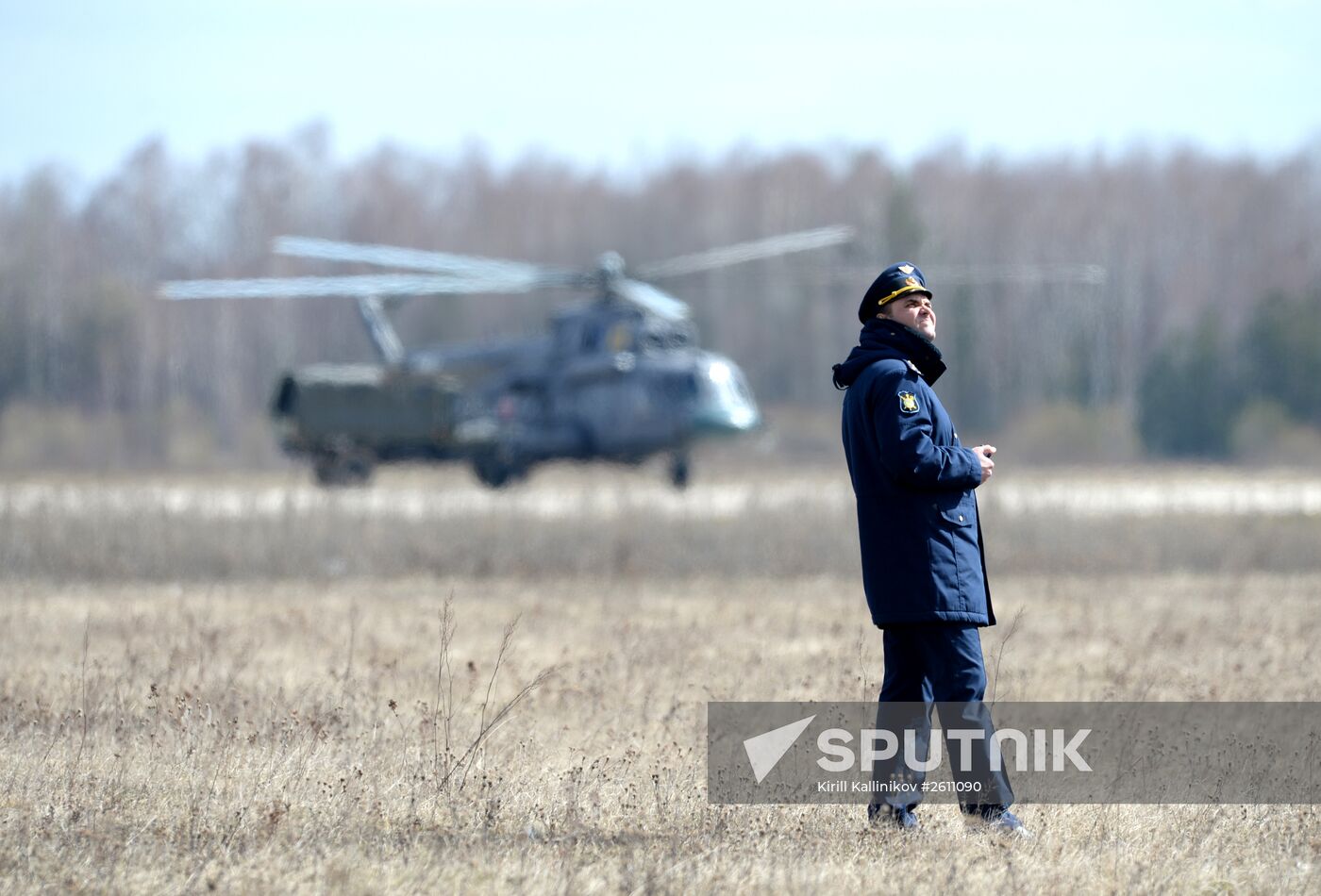 Preparations for air show as part of Victory Day Parade