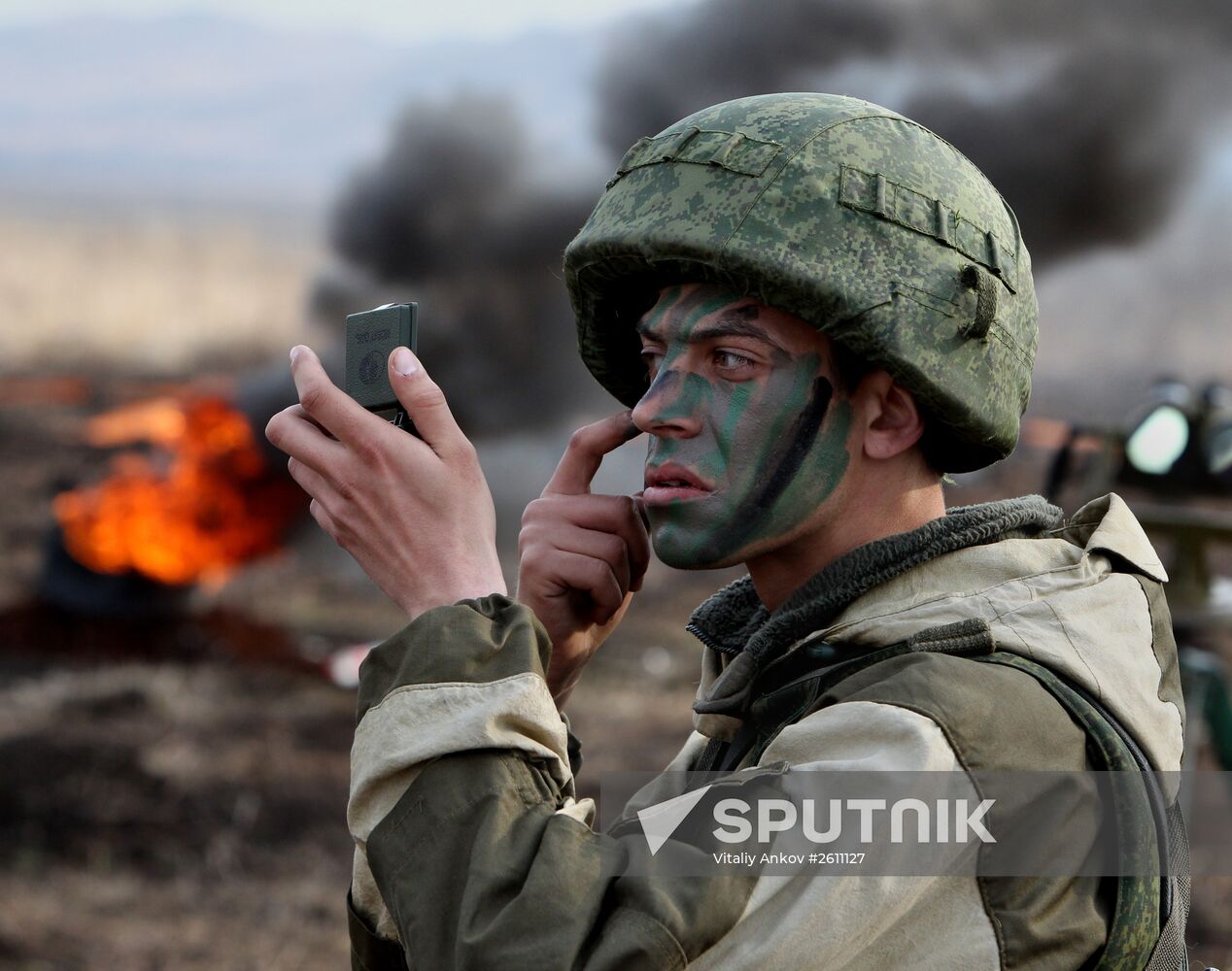 Pacific Fleet Naval Infantry battalion tactical exercises in Primorsky Territory