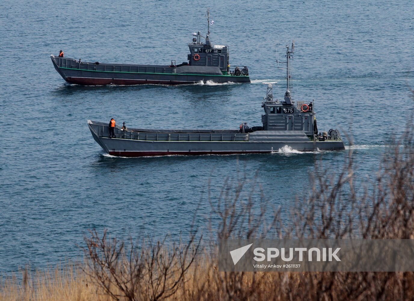Pacific Fleet Naval Infantry battalion tactical exercises in Primorsky Territory