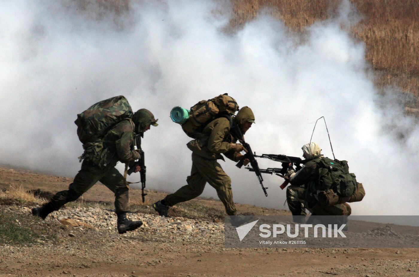 Pacific Fleet Naval Infantry battalion tactical exercises in Primorsky Territory