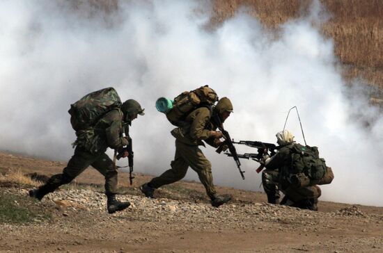 Pacific Fleet Naval Infantry battalion tactical exercises in Primorsky Territory