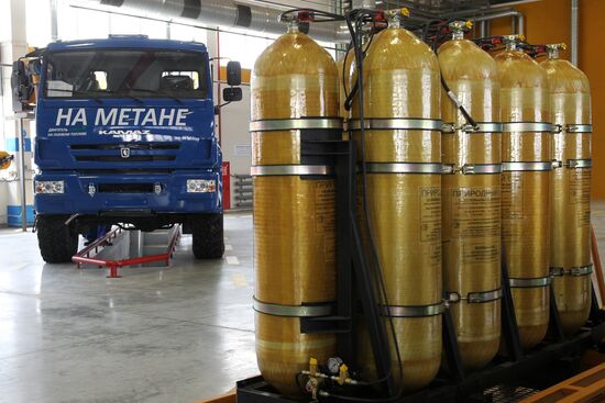 KAMAZ launches production of trucks running on natural gas