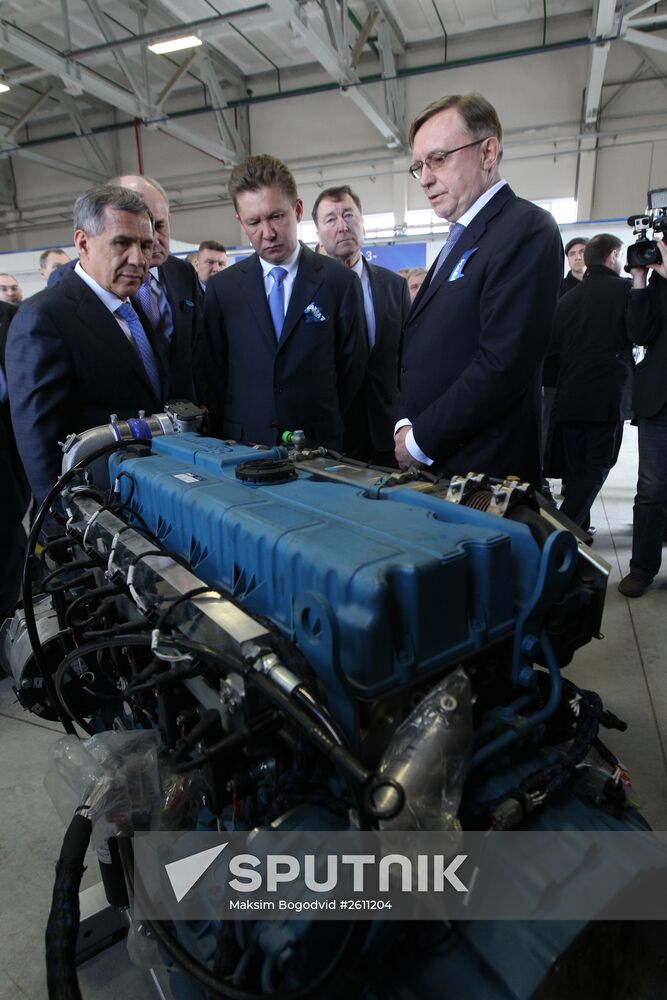 KAMAZ launches production of trucks running on natural gas