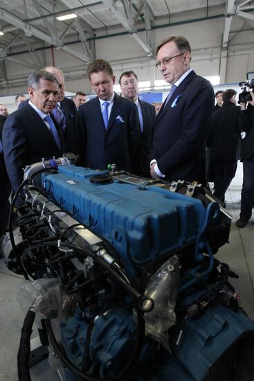 KAMAZ launches production of trucks running on natural gas