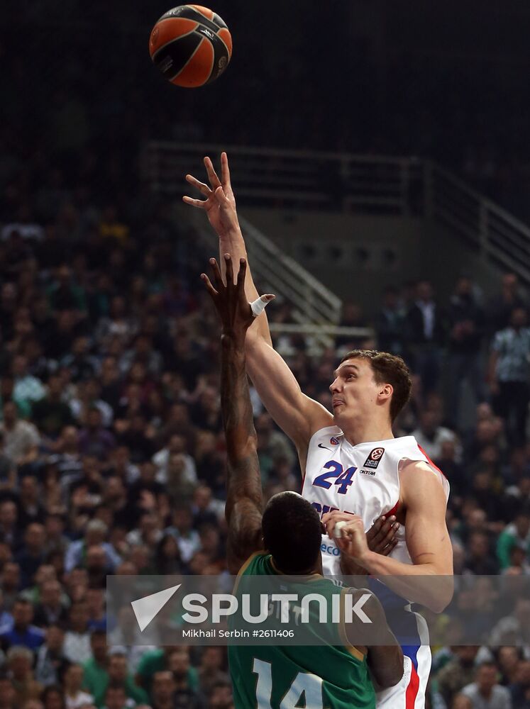 Euroleague Basketball. Panathinaikos vs. CSKA