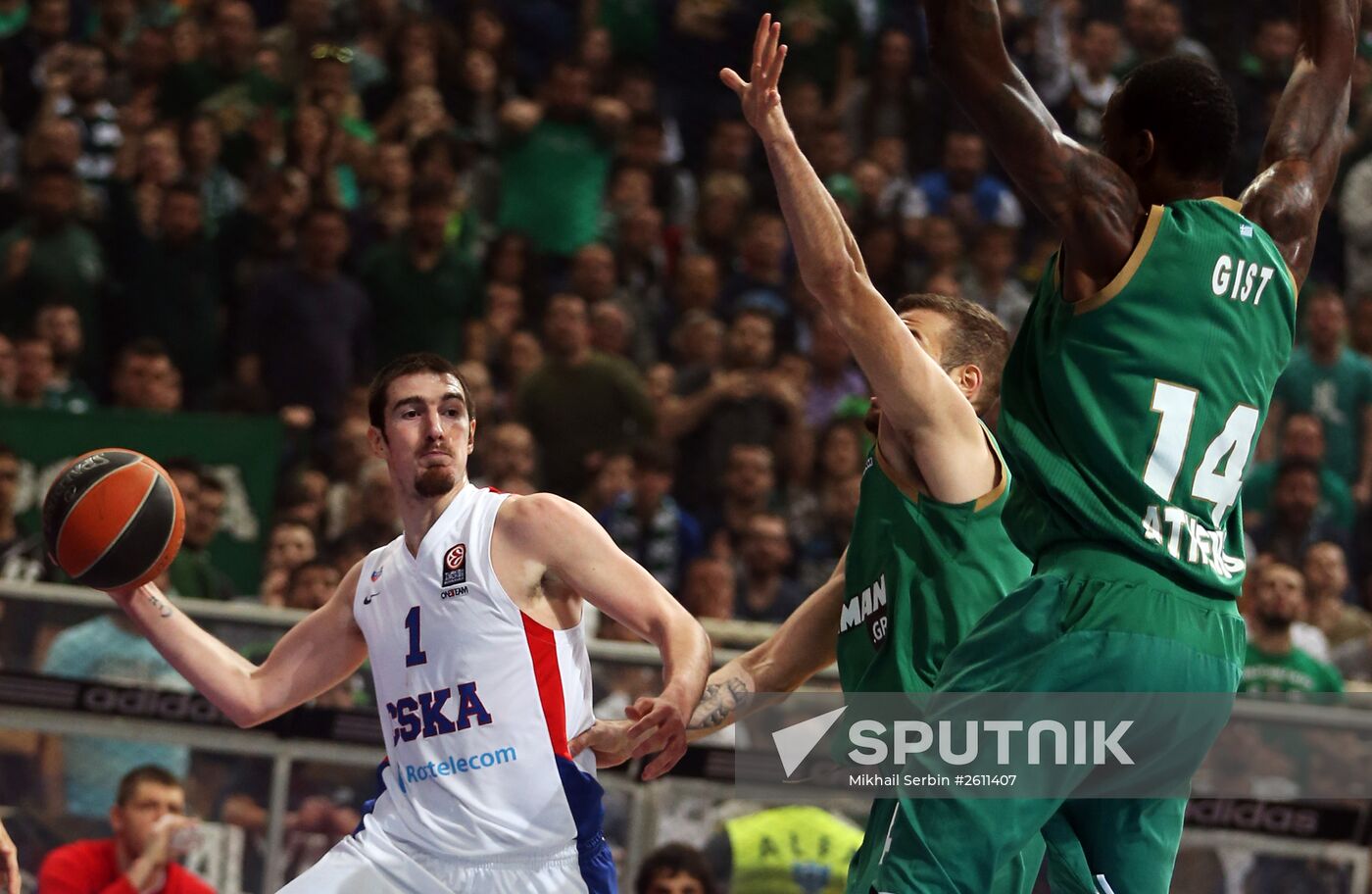Euroleague Basketball. Panathinaikos vs. CSKA