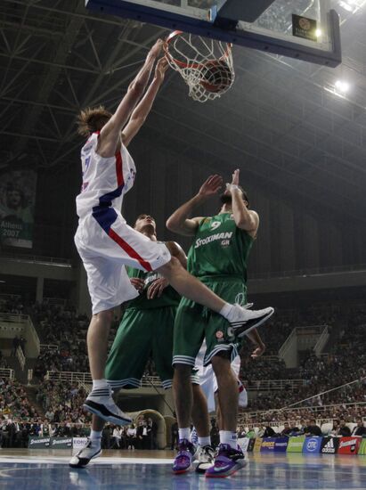 Euroleague Basketball. Panathinaikos vs. CSKA