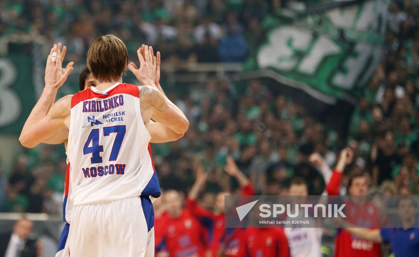 Euroleague Basketball. Panathinaikos vs. CSKA