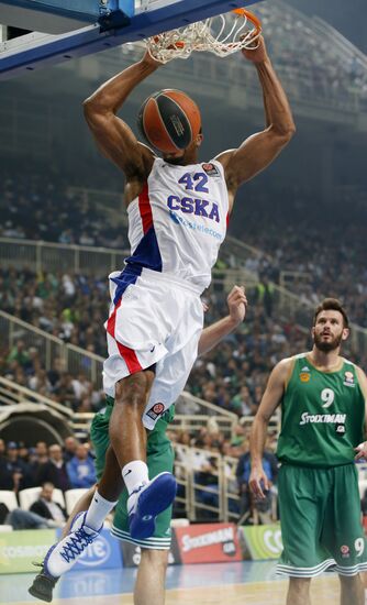 Euroleague Basketball. Panathinaikos vs. CSKA